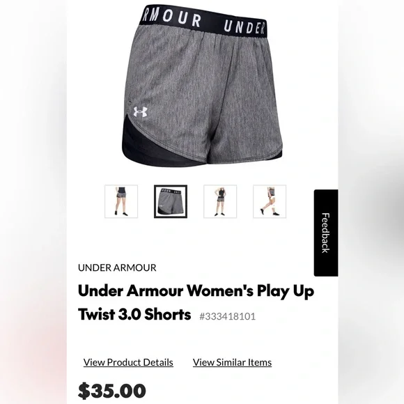 under armour shorts - Picture 2 of 5